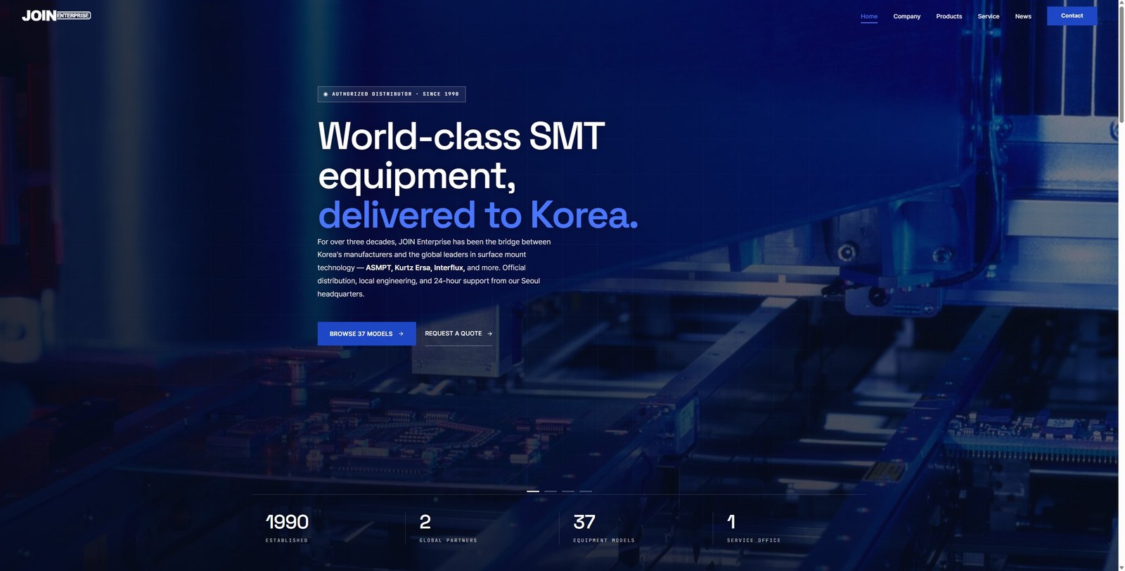 JOIN Enterprise 기업 사이트